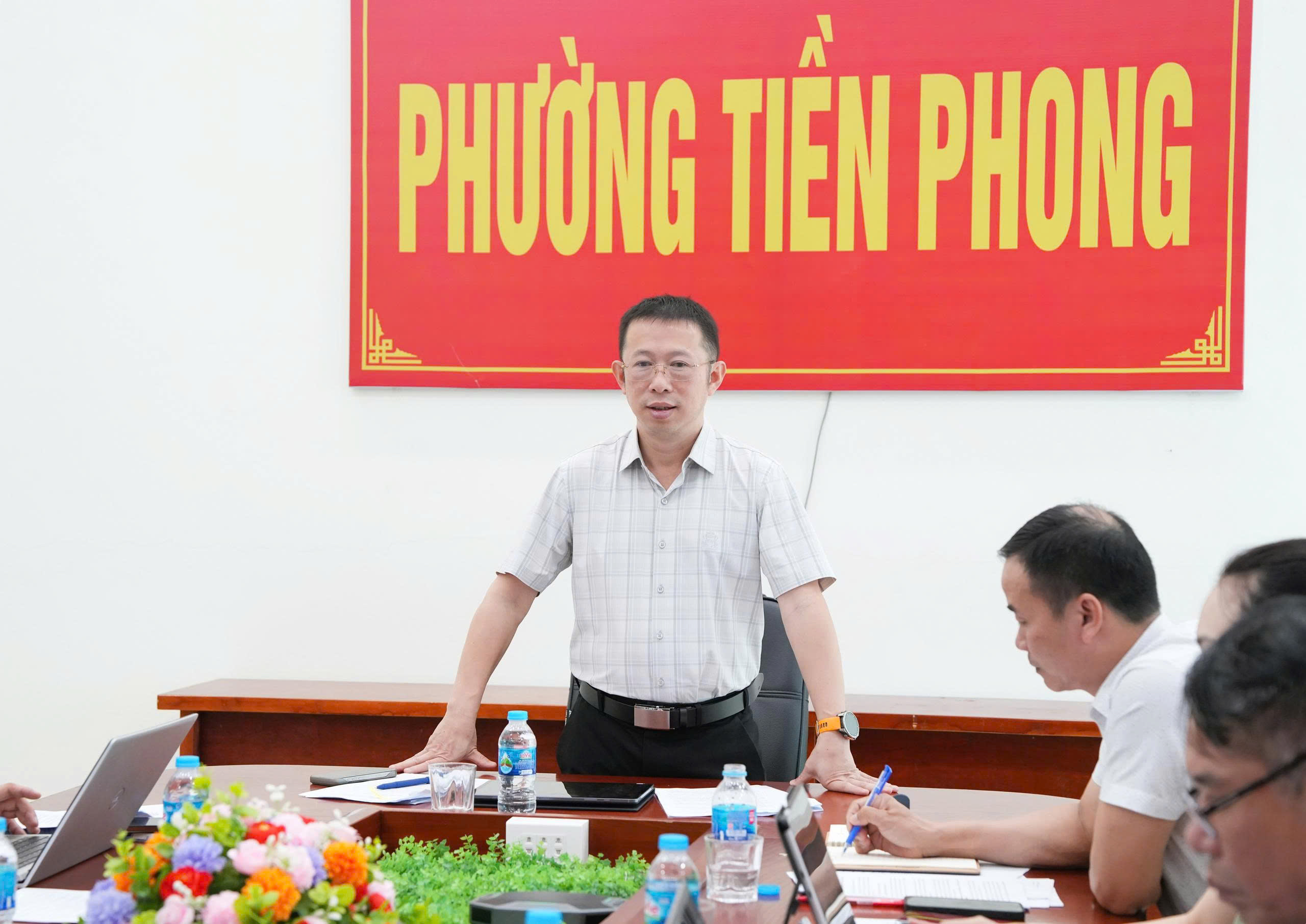 Phiên họp thường trực HĐND phường Tiền Phong tháng 5