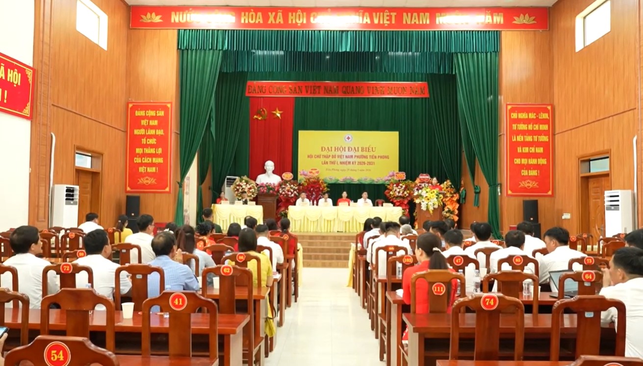 Đại hội đại biểu hội Chữ thập đỏ phường Tiền Phong lần thứ I, nhiệm kỳ 2026 - 2031