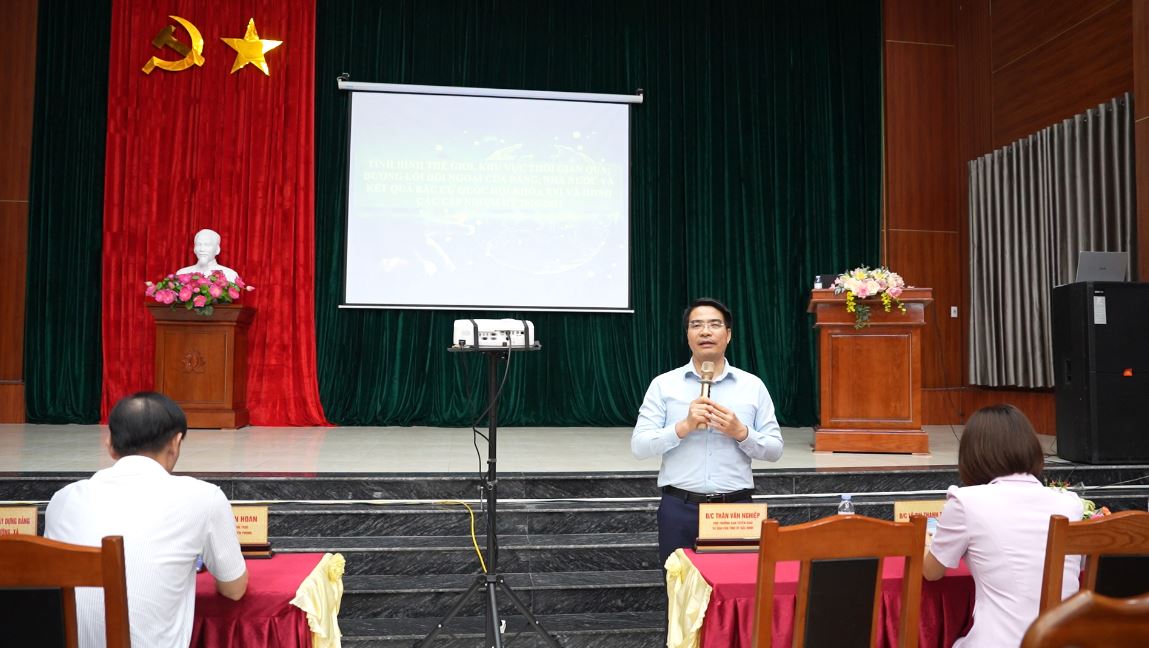 Hội nghị thông tin thời sự tháng 3-2026 cho các Tuyên truyền viên phường Tiền Phong, Đa Mai, Tân Tiến.mp4